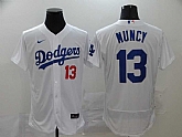 Dodgers 13 Max Muncy White 2020 Nike Flexbase Jersey,baseball caps,new era cap wholesale,wholesale hats